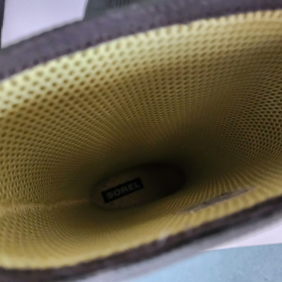 SOREL New Joan Wedge Tall Rain Boots 7.5 Green - Picture 12 of 12